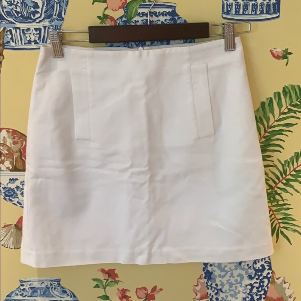 Zara Basic white skirt size S